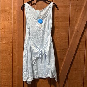 Cupshe Light Blue Sleeveless Dress